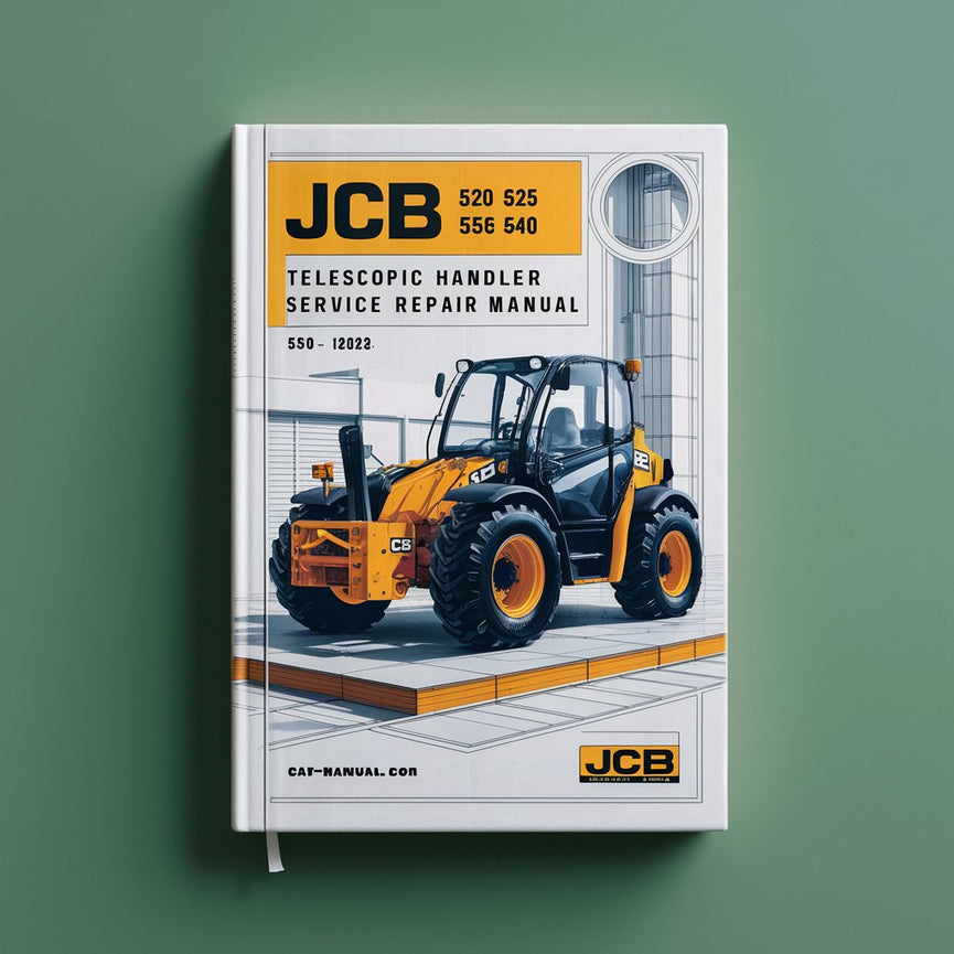 Manuel de réparation et d'entretien du chariot télescopique JCB 520 525 530 540