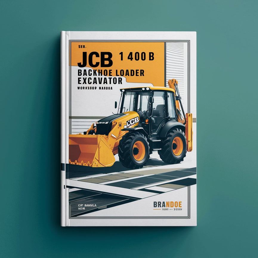 Manual de taller de la excavadora retroexcavadora JCB 1400B 1400