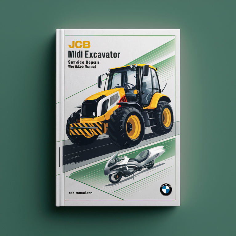 JCB 8085 Midi Excavator Service Repair Workshop Manual