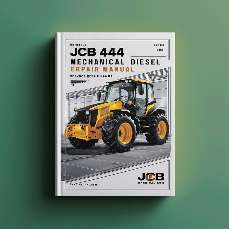 Manual de servicio y reparación del motor diésel mecánico JCB 444