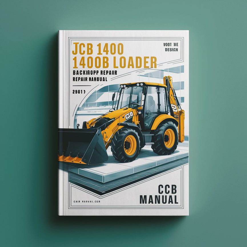 Manual de reparación del taller de la retroexcavadora JCB 1400 1400B