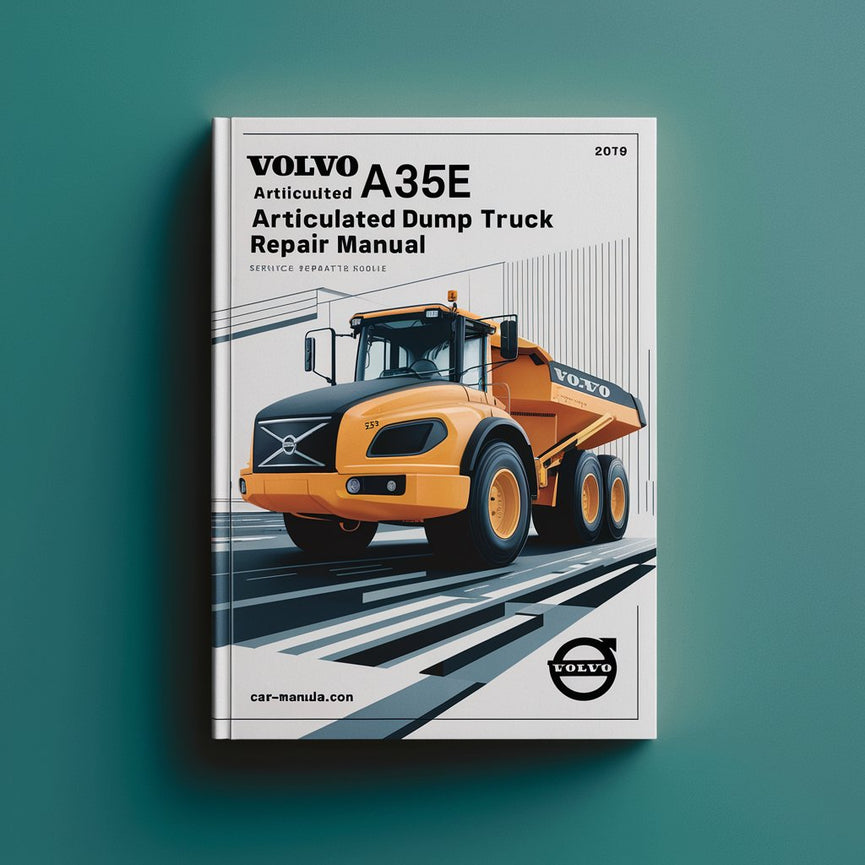 Manual de servicio y reparación del camión volquete articulado Volvo A35E