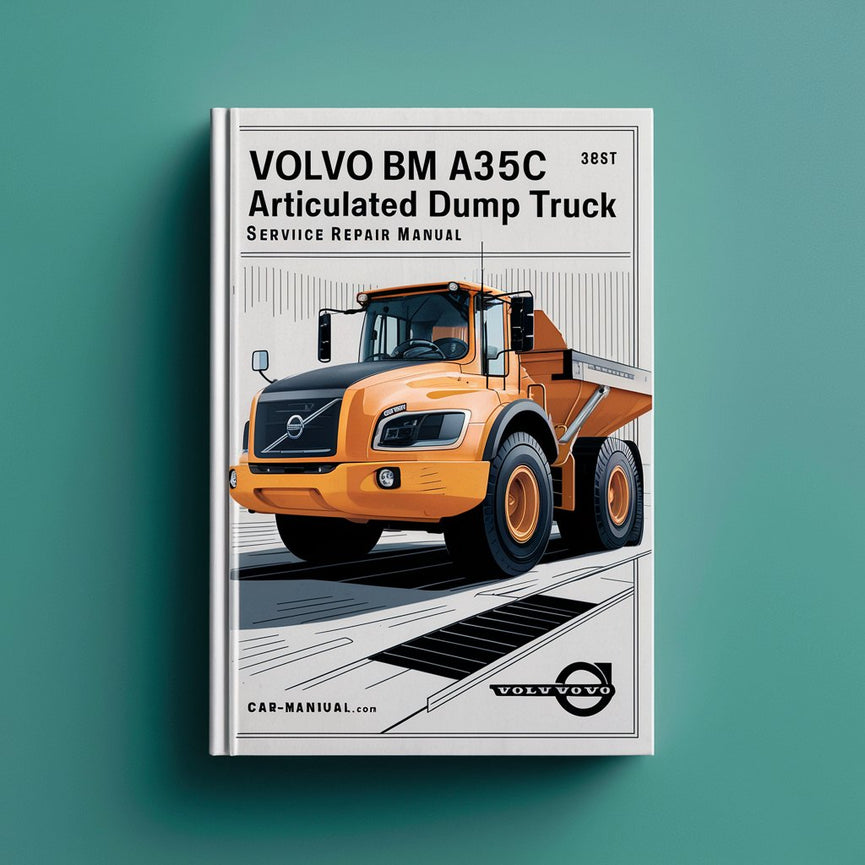 Manual de reparación y servicio del camión volquete articulado Volvo BM A35C