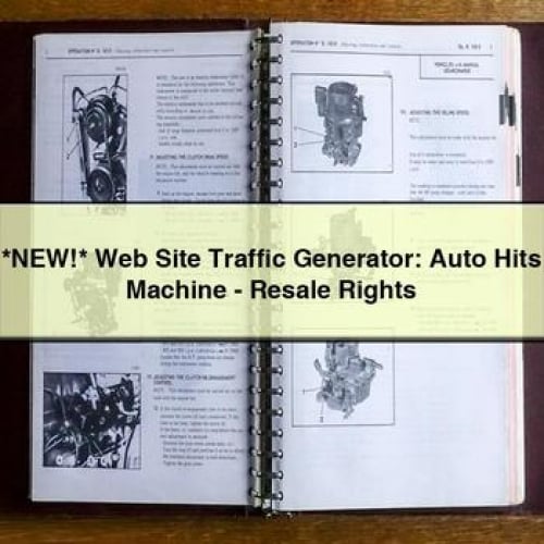 *NOUVEAU* Générateur de trafic pour sites Web : Auto Hits Machine - Droits de revente