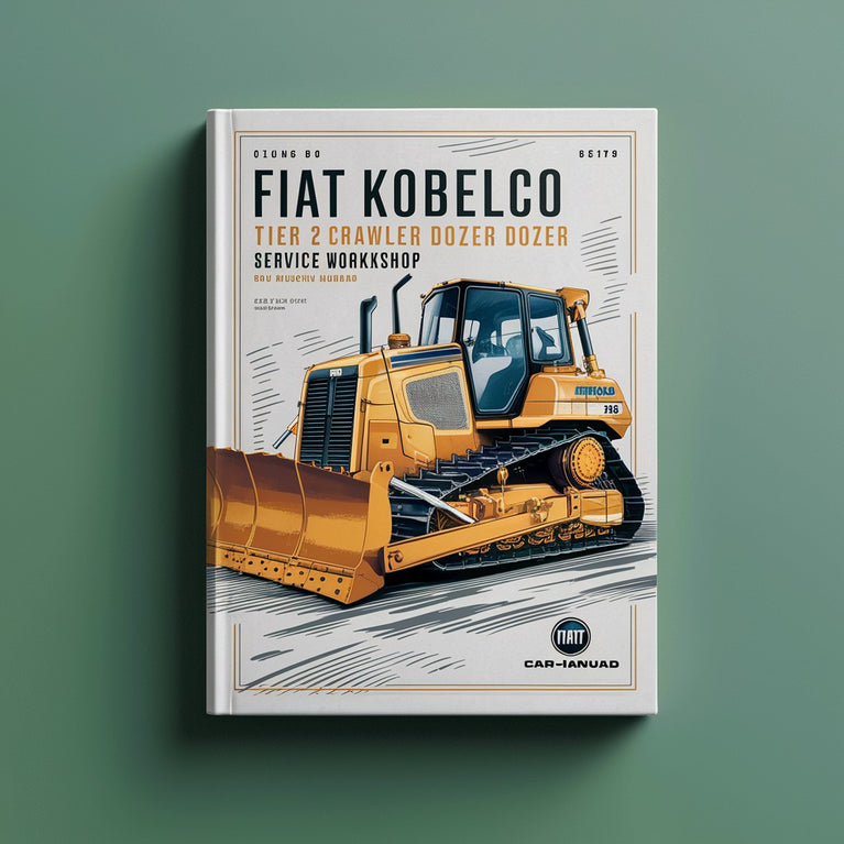 FIAT KOBELCO D180 Tier 2 Crawler DOZER Service Workshop Manual