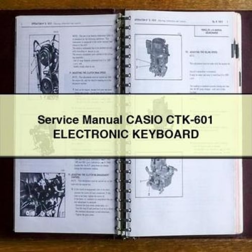 Service Manual CASIO CTK-601 Electronic KEYBOARD PDF Download