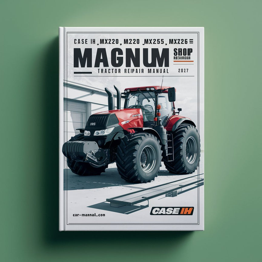 CASE IH MX210 MX230 MX255 MX285 MAGNUM Tractor Service Shop Repair Manual