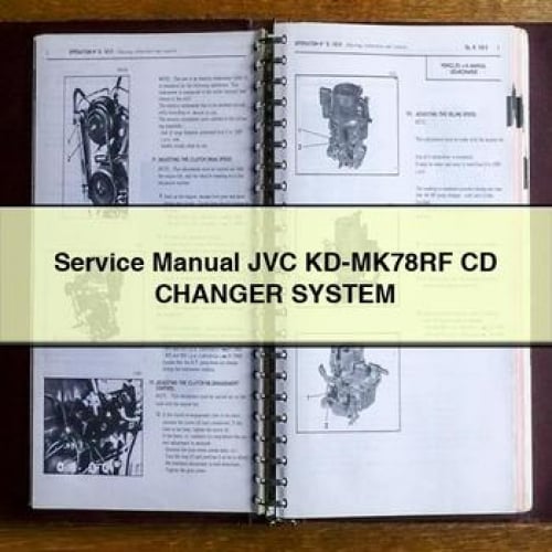 Manuel de service JVC KD-MK78RF Système de changement de CD Téléchargement PDF