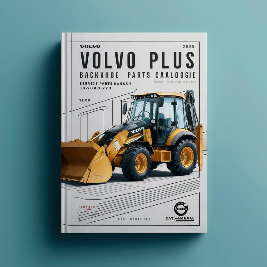 Volvo BL71 PLUS Backhoe Loader Service Parts Catalogue Manual  SN: 10495 and up