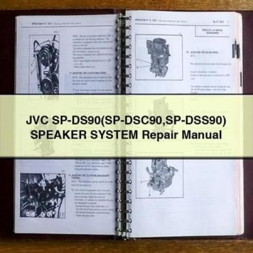 JVC SP-DS90(SP-DSC90 SP-DSS90) SPEAKER System Repair Manual PDF Download