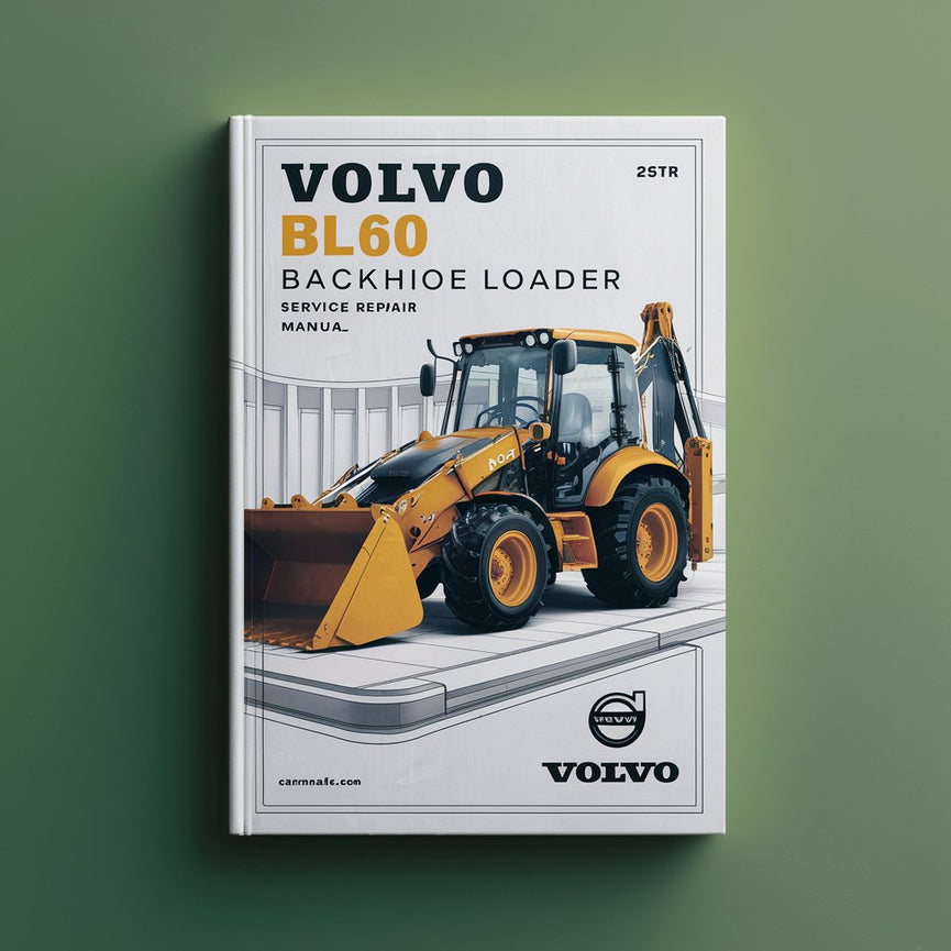 Manual de servicio y reparación de la retroexcavadora Volvo BL60