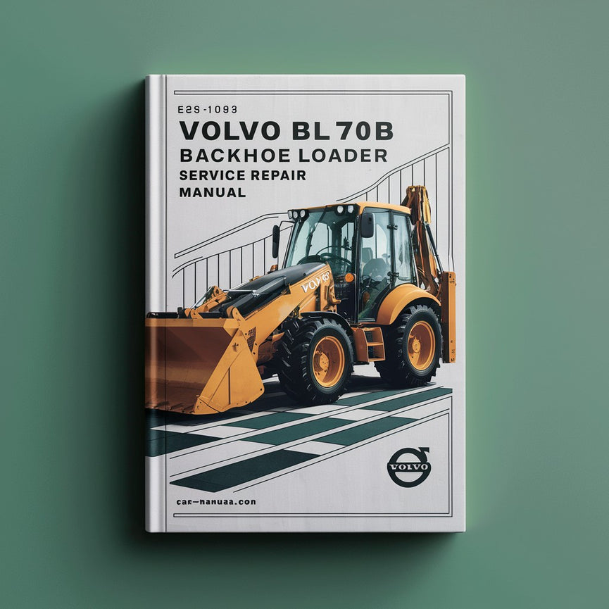 Manual de servicio y reparación de la retroexcavadora Volvo BL70B