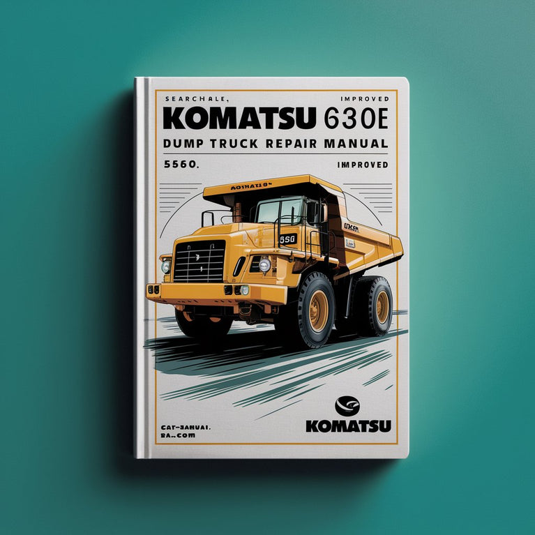 Manual de servicio y reparación del camión volquete Komatsu 630E - CON BÚSQUEDA - Mejorado -