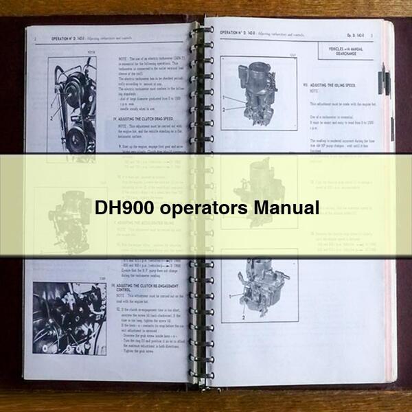 DH900 operators Manual