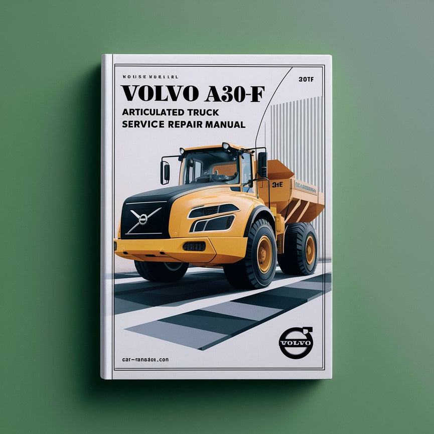 Manual de servicio y reparación del camión volquete articulado Volvo A30F