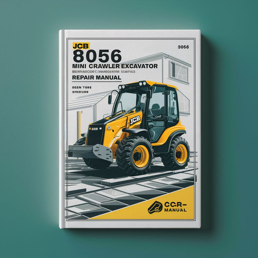 Manual de servicio y reparación de miniexcavadoras de cadenas JCB 8056