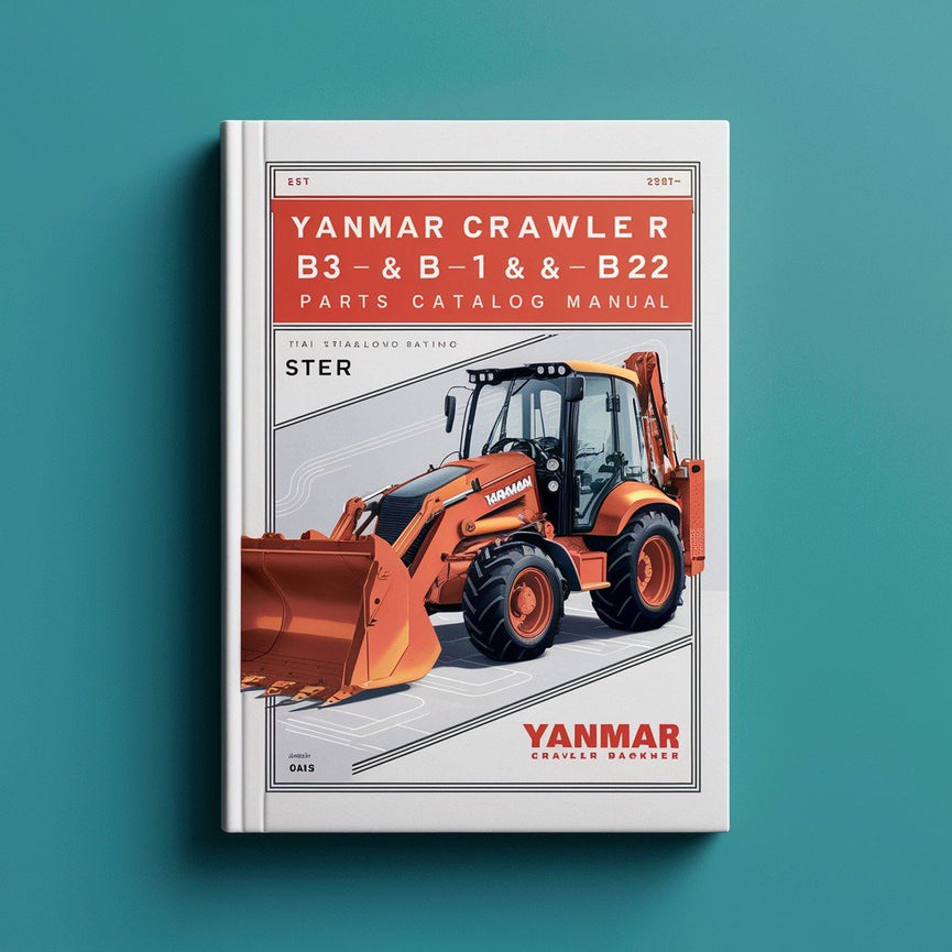 Yanmar Crawler Backhoe B3 & B3-1 & B3-2 Parts Catalog Manual PDF Download
