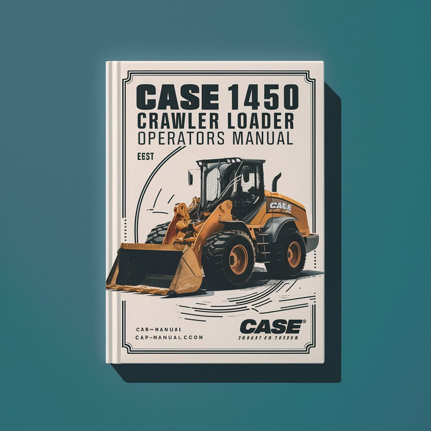 Manual del operador de cargadora sobre cadenas CASE 1450