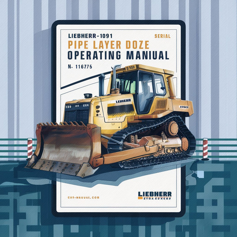 LIEBHERR RL44-1091 PIPE LAYER DOZER OperatorS Operating Manual (Serial no. from: 11676) #1