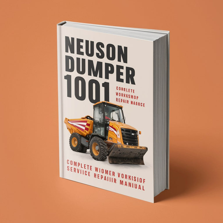 Neuson Dumper 1001 Complete Workshop Service Repair Manual