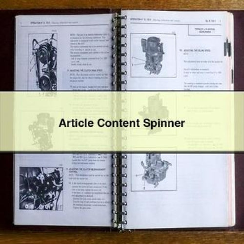 Article Content Spinner