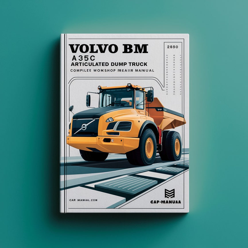 Manual completo de reparación y servicio del camión volquete articulado Volvo BM A35C