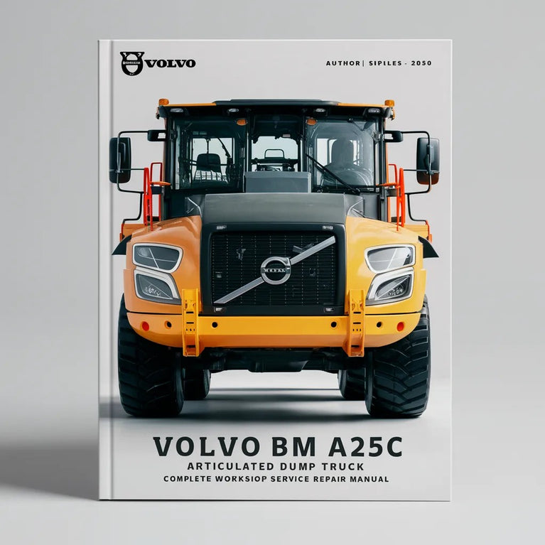 Manual completo de reparación y servicio del camión volquete articulado Volvo BM A25C