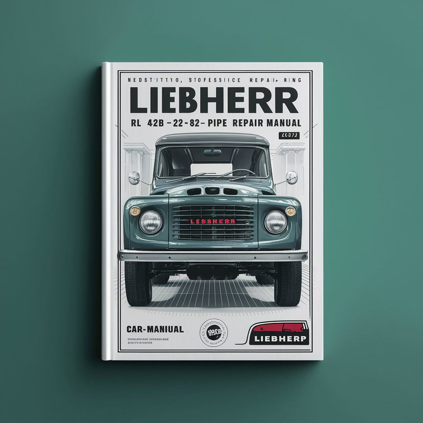 LIEBHERR RL 422 22B 42B 52 PIPE Service Repair Manual