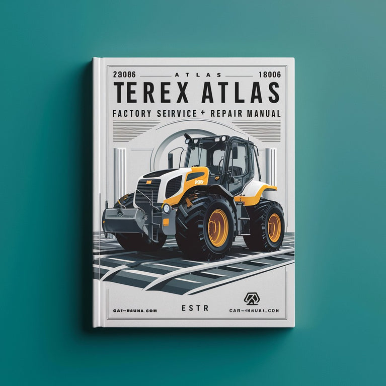 Manual de reparación y servicio de fábrica de la excavadora Terex Atlas 1704 1804