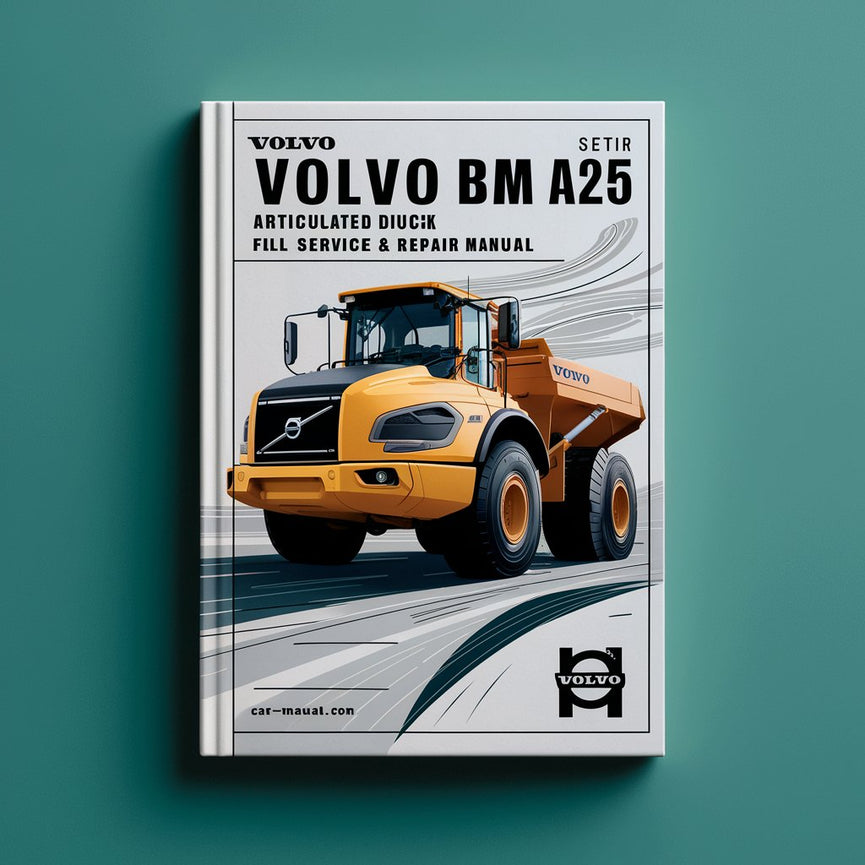 Manual completo de servicio y reparación del camión volquete articulado Volvo BM A25