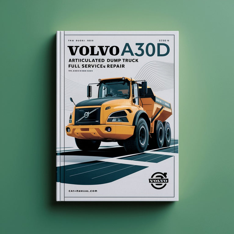 Volvo A30D Articulated Dump Truck Full Service & Repair Manual