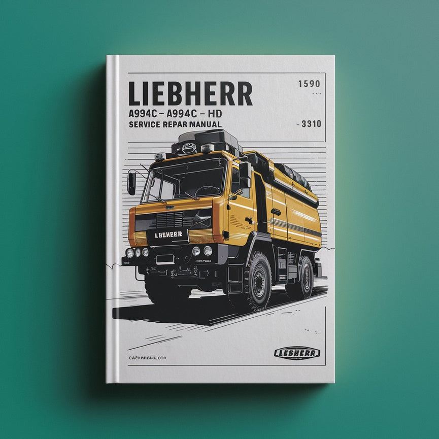 Manual de servicio y reparación de Liebherr A934C A944C-HD A954C-HD