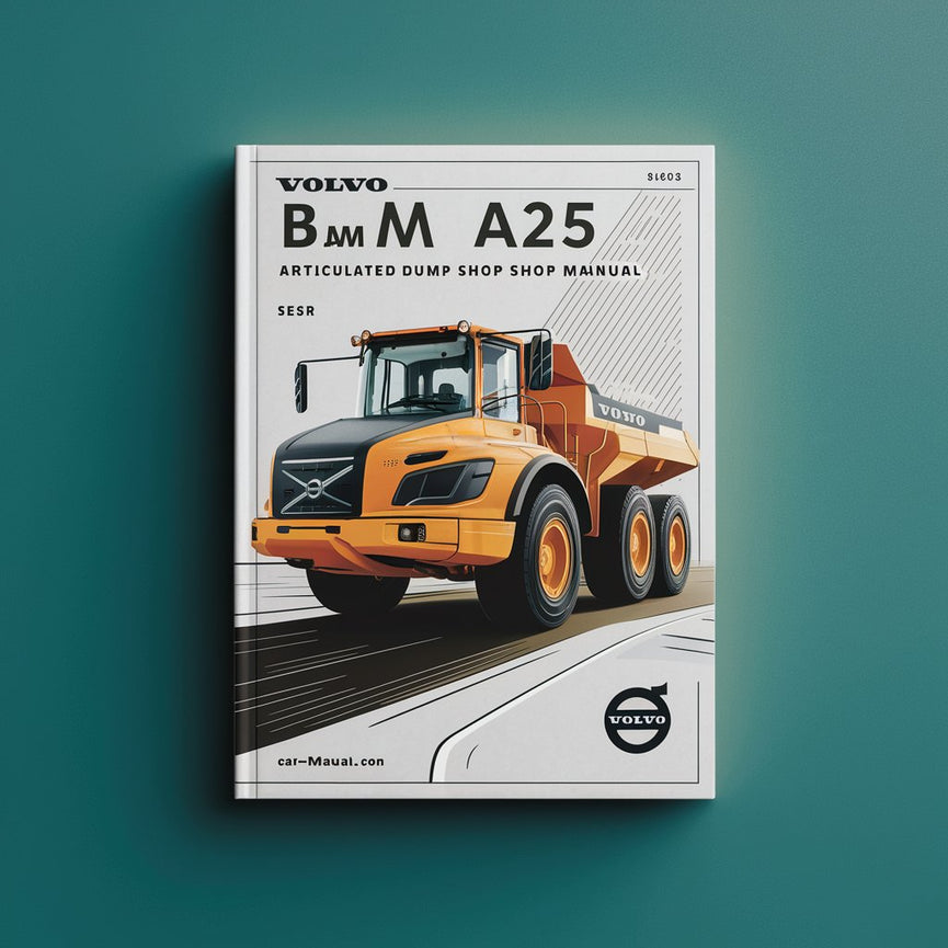 Manual de taller y reparación del camión volquete articulado Volvo BM A25