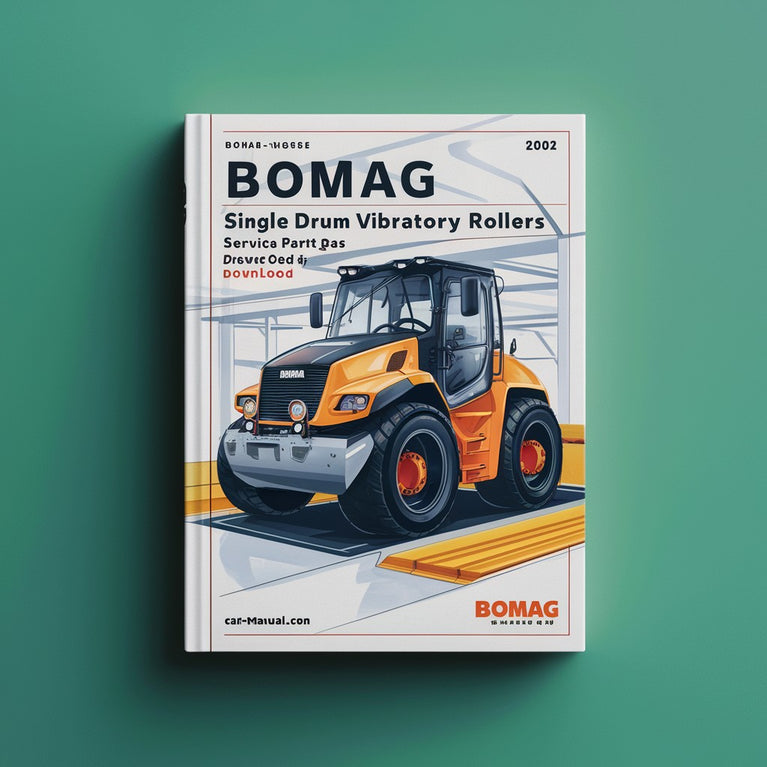 Bomag BW142 D Single drum vibratory rollers Service Parts Catalogue Manual  SN101510110440-101510110501