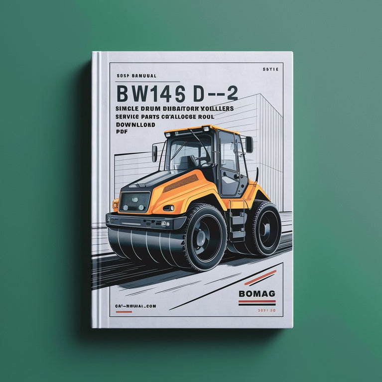 Bomag BW142 D-2 Single drum vibratory rollers Service Parts Catalogue Manual  SN136510121001-136510129999