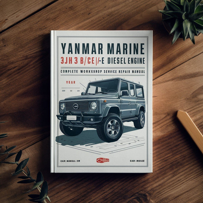 Yanmar Marine 3JH3(B)(C)E 4JH3(B)(C)E Diesel Engine Complete Workshop Service Repair Manual