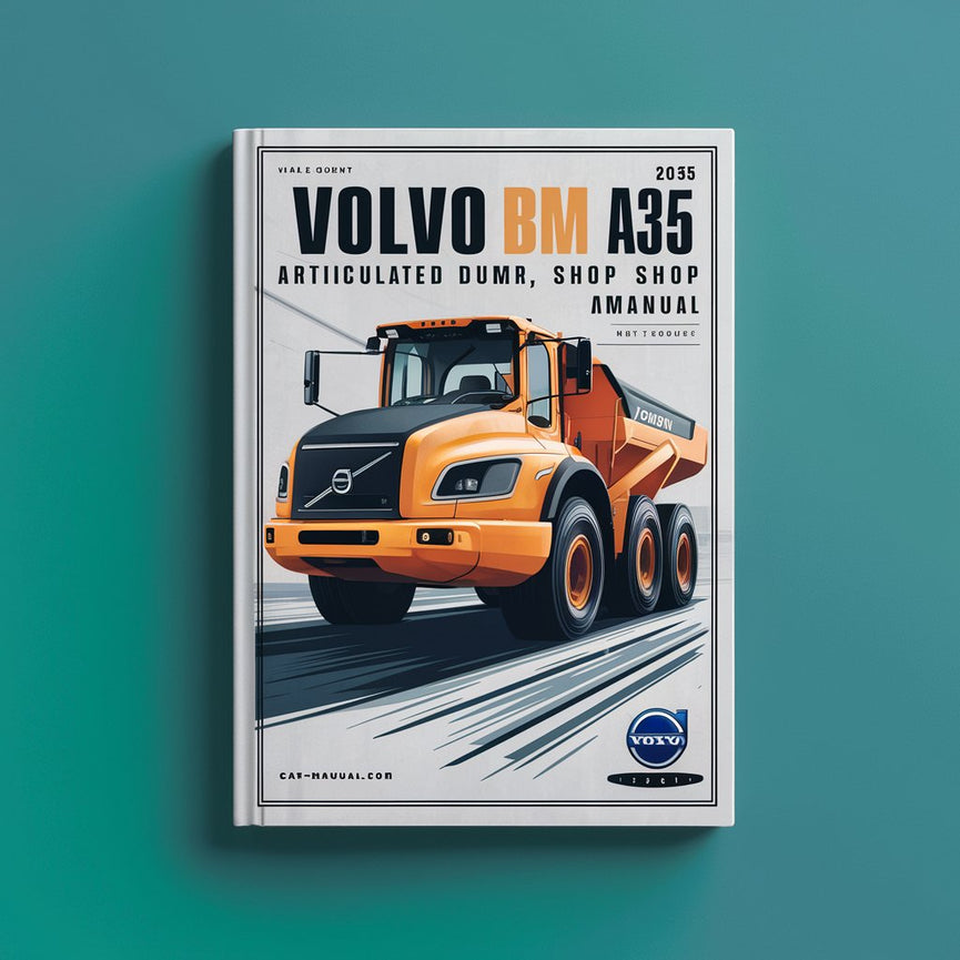 Manual de taller y reparación del camión volquete articulado Volvo BM A35