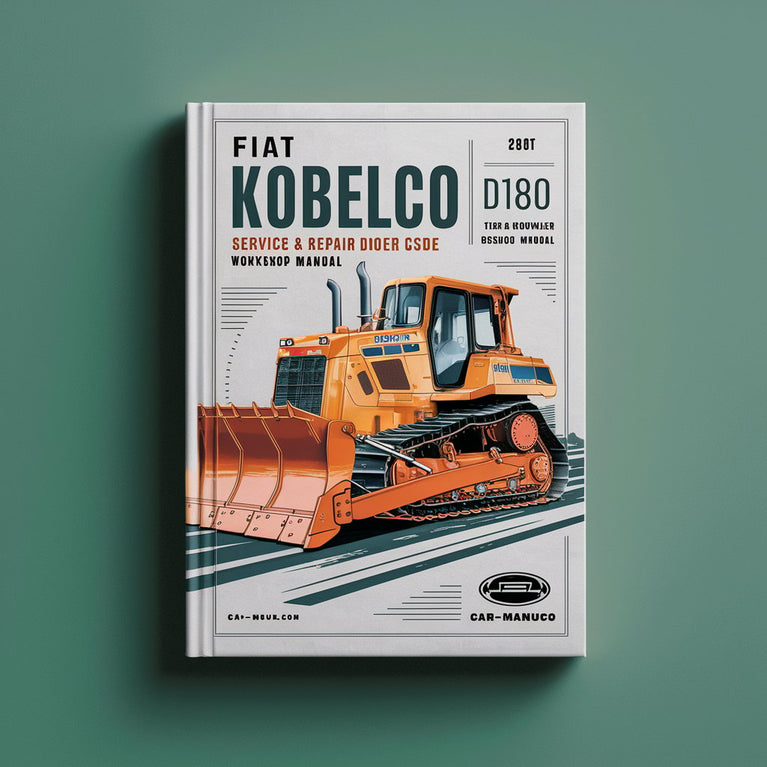 Fiat Kobelco D180 Tier 2 Crawler Dozer Service & Repair Workshop Manual