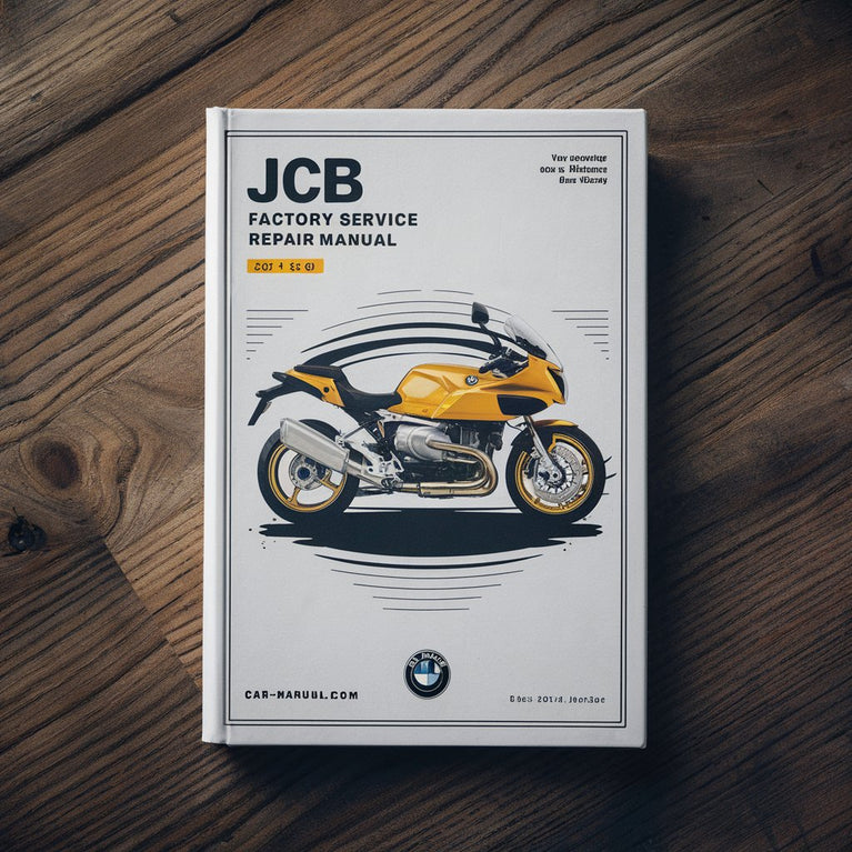 Manual de servicio y reparación de fábrica JCB 801.6