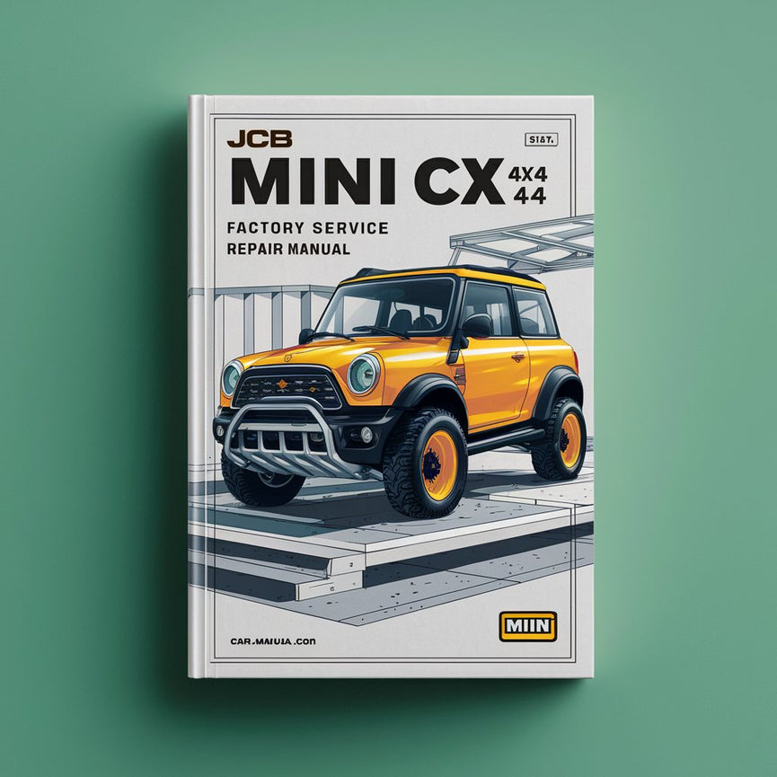 Manual de reparación y servicio de fábrica de Jcb Mini Cx 4x4