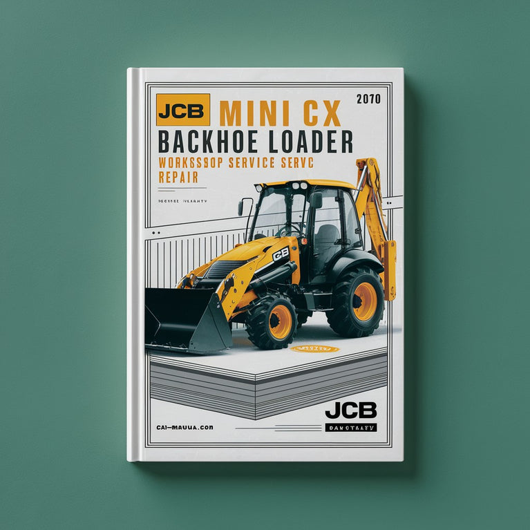 Manual de servicio y reparación del taller de la retroexcavadora JCB Mini CX