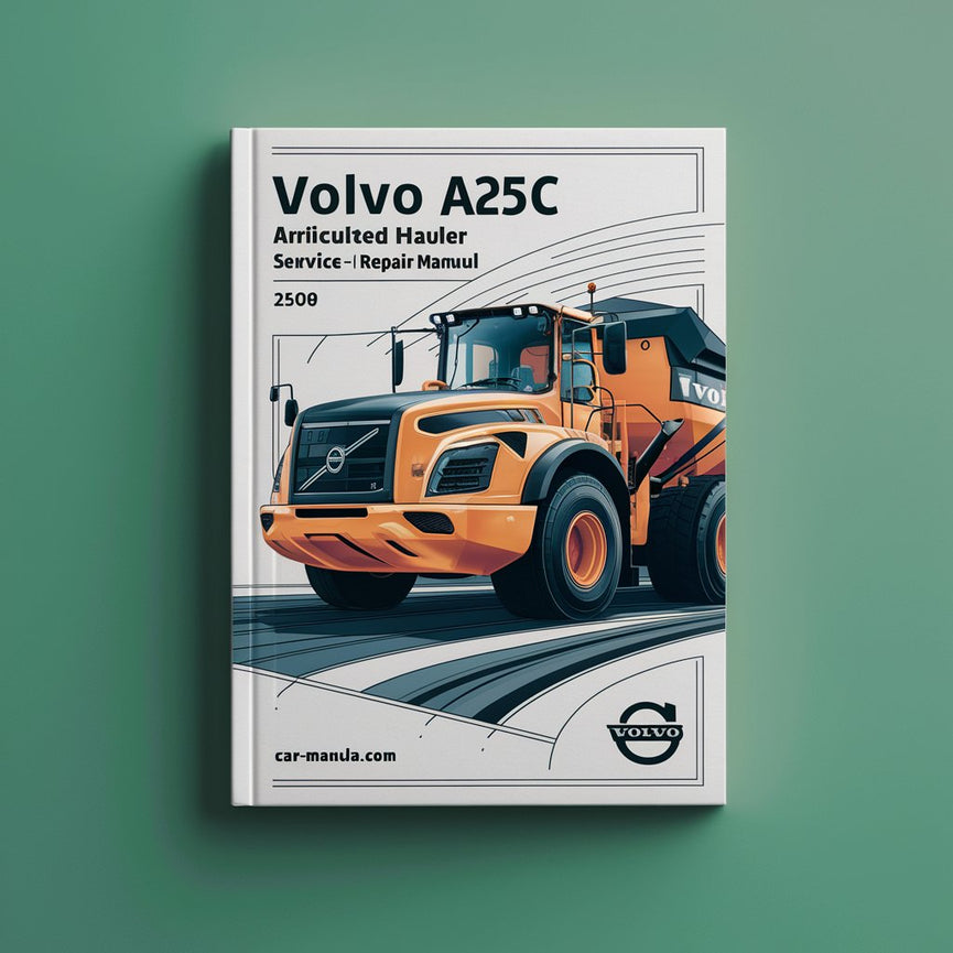 Manual de servicio y reparación del camión articulado Volvo A25C