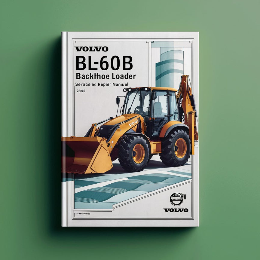 Manual de servicio y reparación de la retroexcavadora VOLVO BL60B