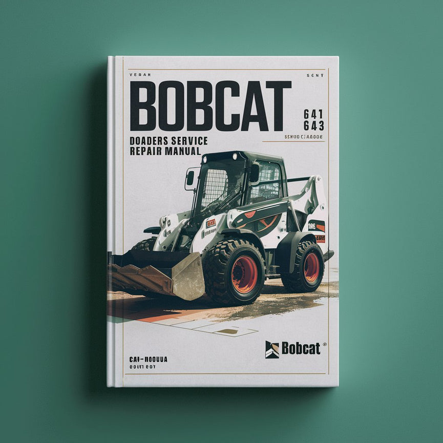 Manual de servicio y reparación de cargadoras Bobcat 641 642 643