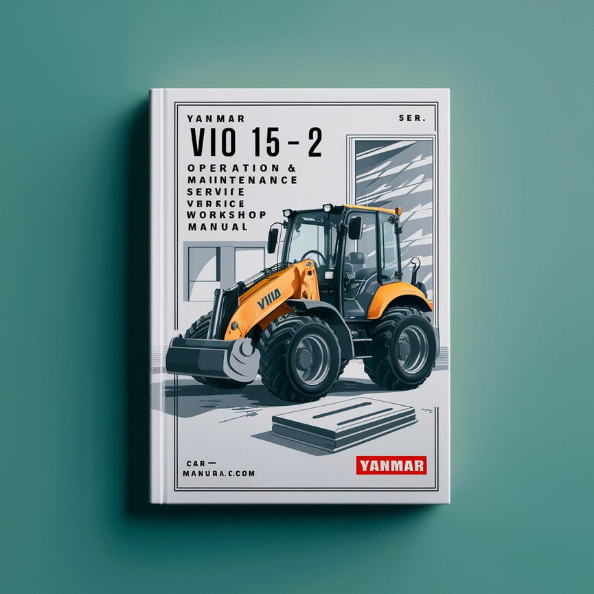 Manual de taller, servicio y mantenimiento de la excavadora Yanmar ViO 15-2