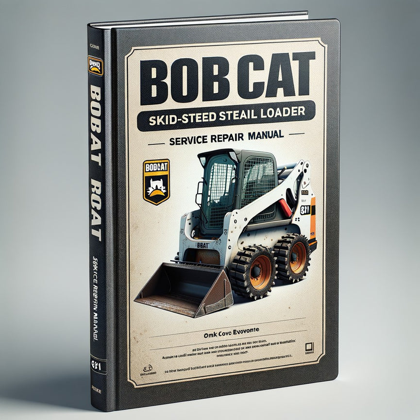 Manual de servicio y reparación de la minicargadora Bobcat 631