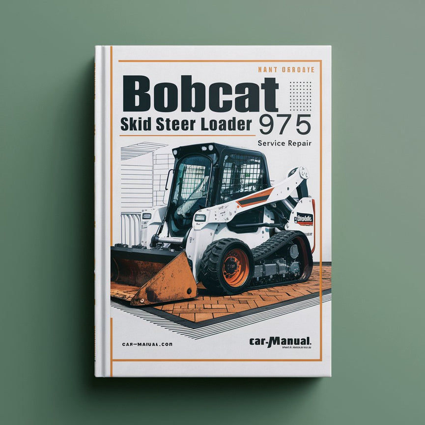 Bobcat Skid Steer Loader 975 Service Repair Manual