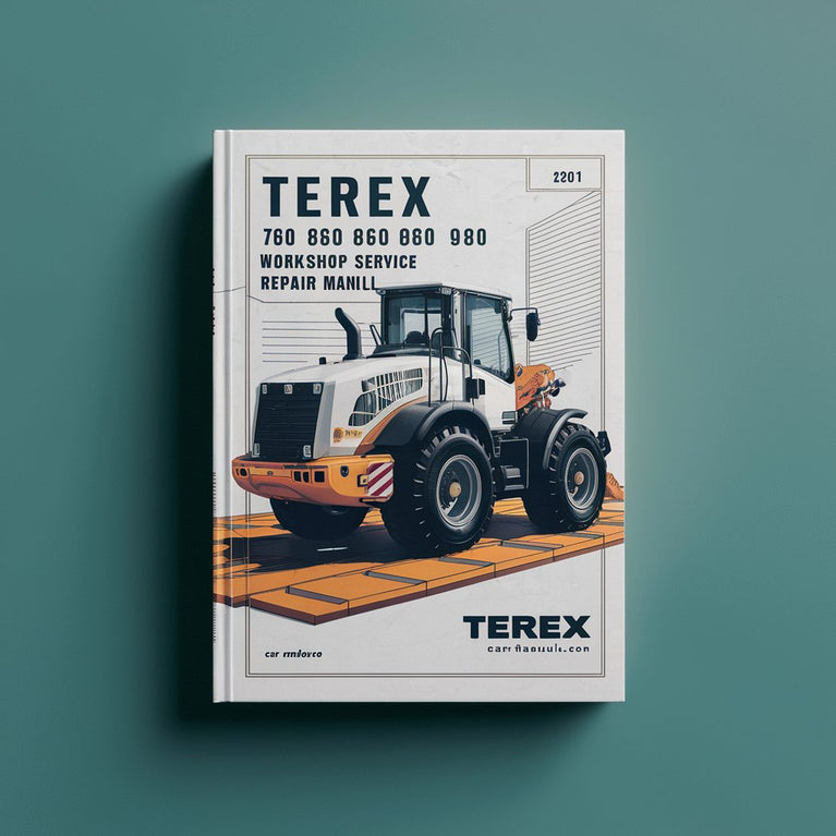 Manuel de réparation et d'entretien d'atelier TEREX 760 820 860 880 970 980