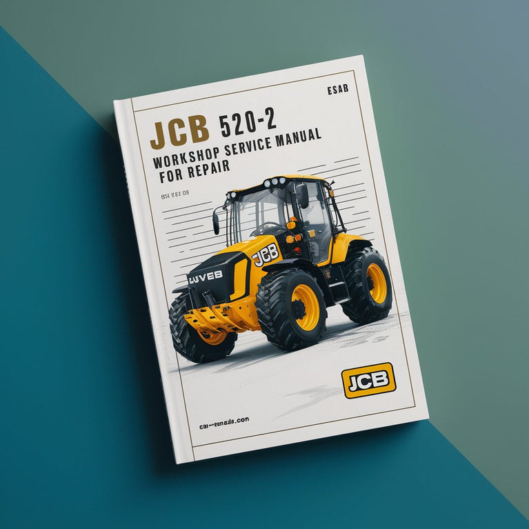 Manual de servicio del taller JCB 520-2 para reparación