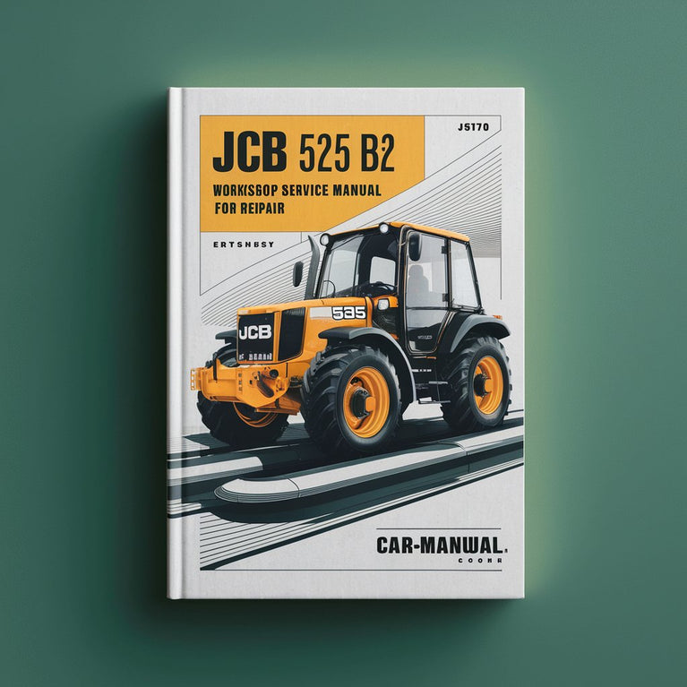 Manual de servicio del taller JCB 525 B-2 para reparación